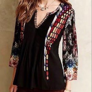 Anthropologie Ranna Gill Boho Top